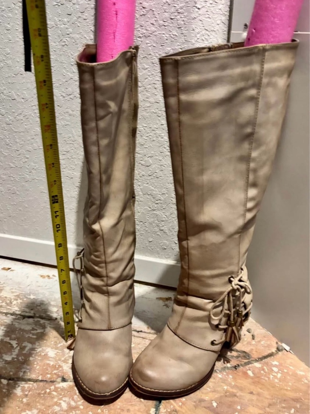 Torrid Wide-Calf Knee-High Boots, Size 7.5w